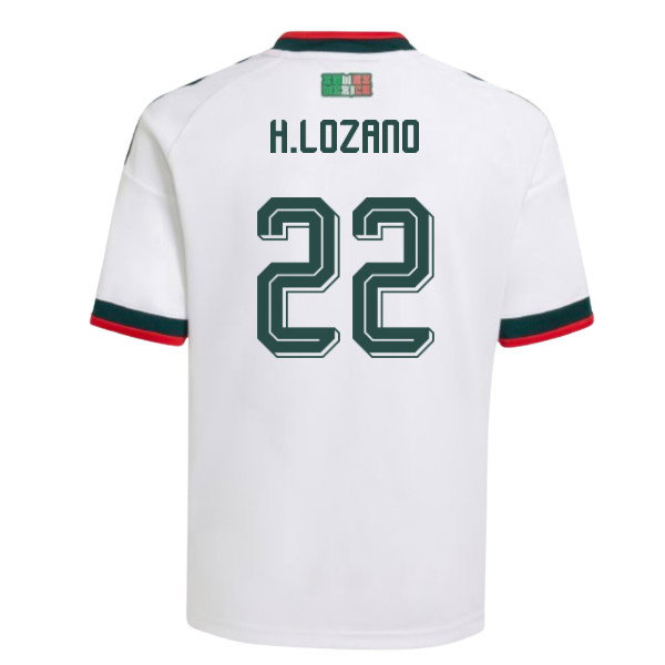 2026-2027 Mexico Away Shirt (Kids) (H.Lozano 22)-SoccerKits Hub | Buy Soccer Jerseys Online
